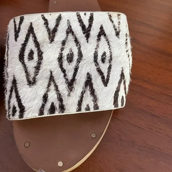 Madewell Thea Diamond ikat sandals size 6.5 - Picture 6 of 15